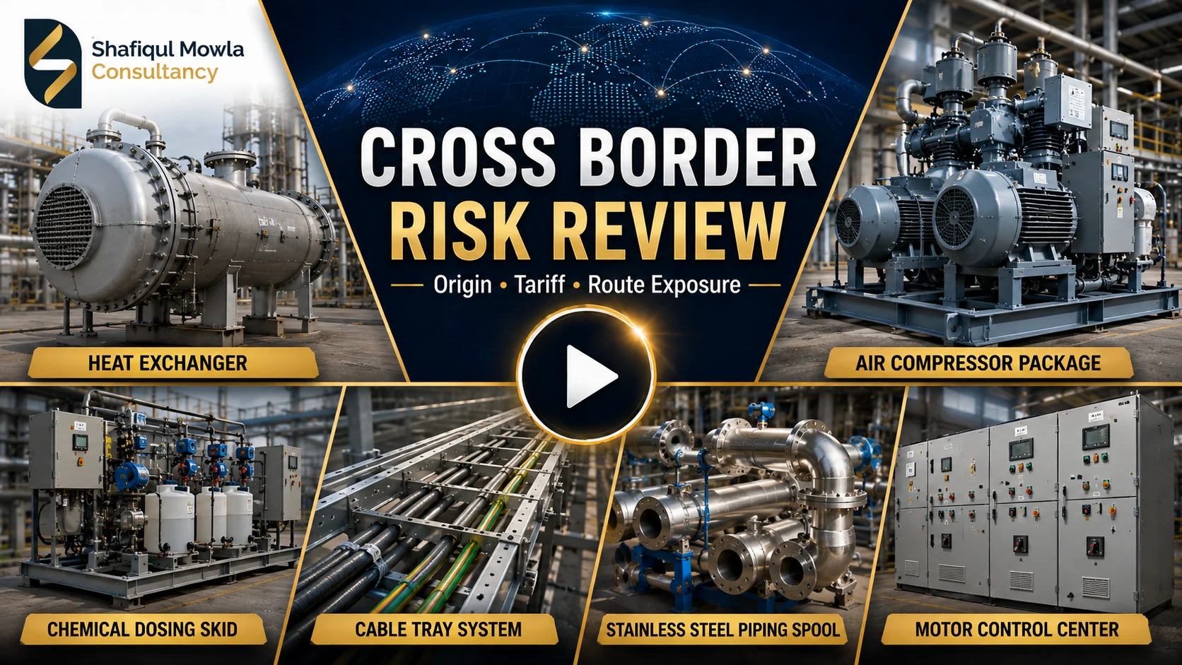 Cross Border Risk Review for Origin Tariff and Route Exposure video thumbnail