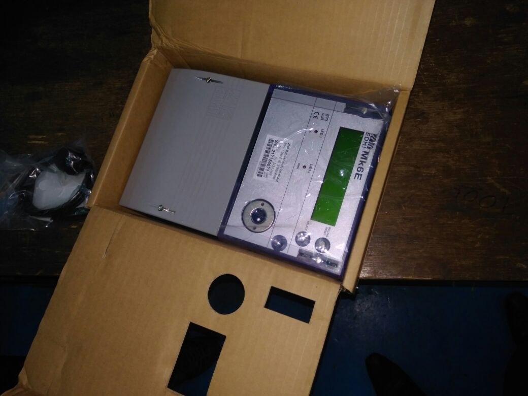 EDMI Mk6E energy meter unboxing before delivery to Meghnaghat 450 MW CCPP