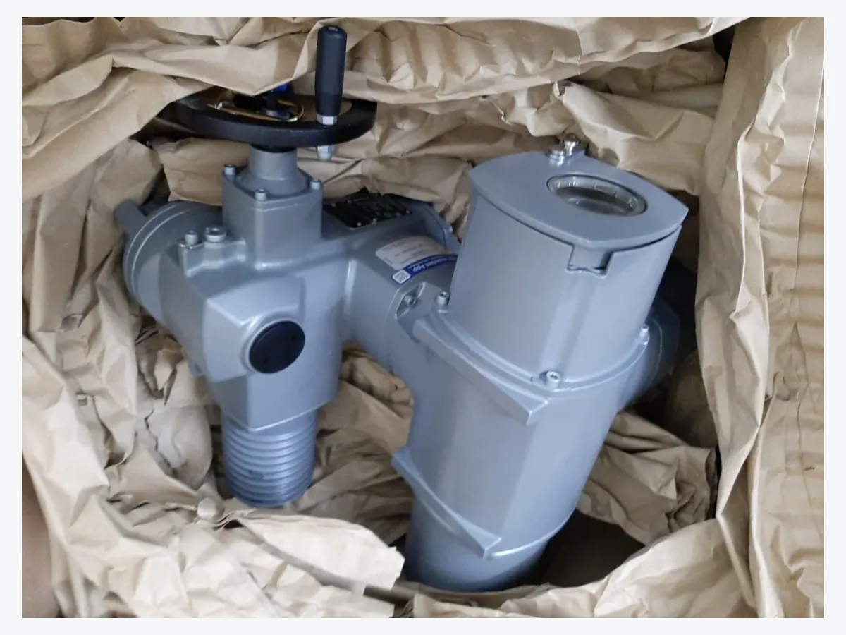 AUMA motor operated valve actuator from technical procurement experience for process valve control