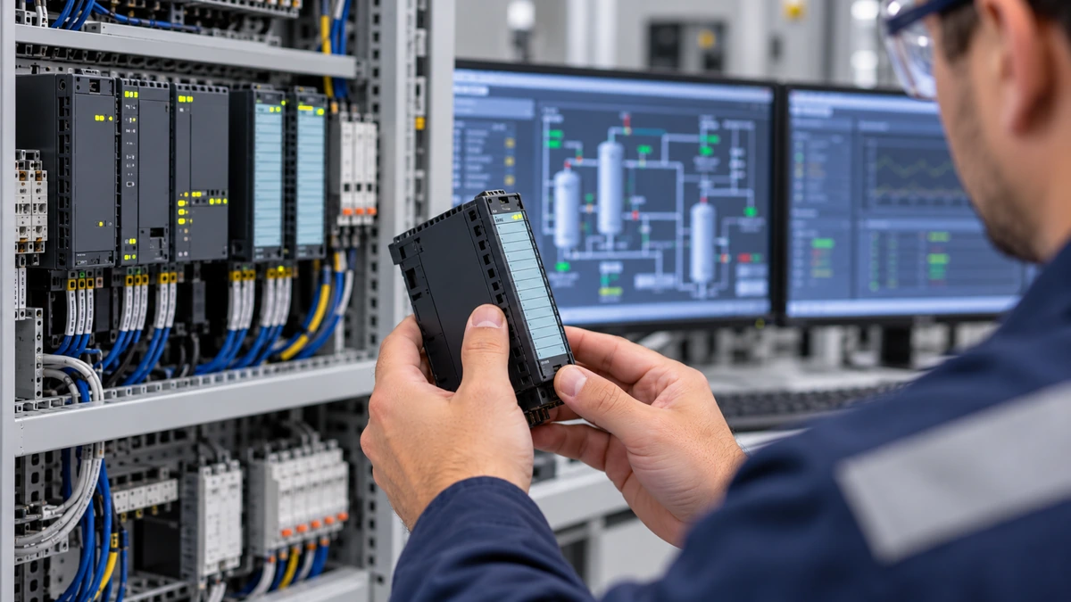 DCS SCADA control module identification review