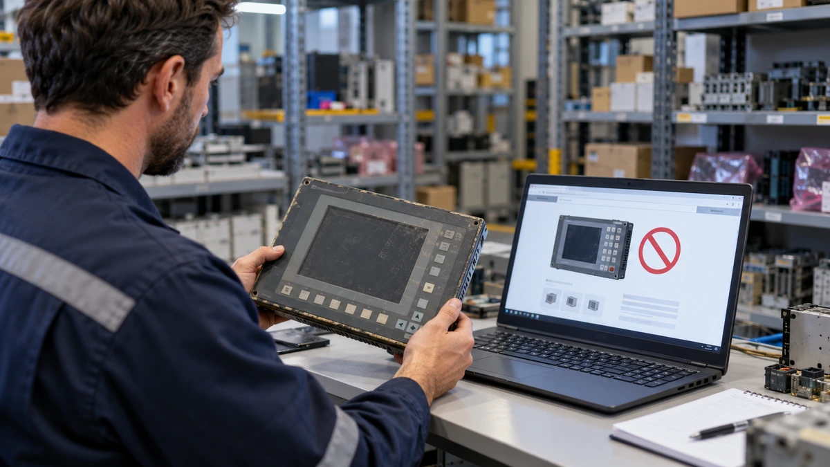 Discontinued industrial part EOL status