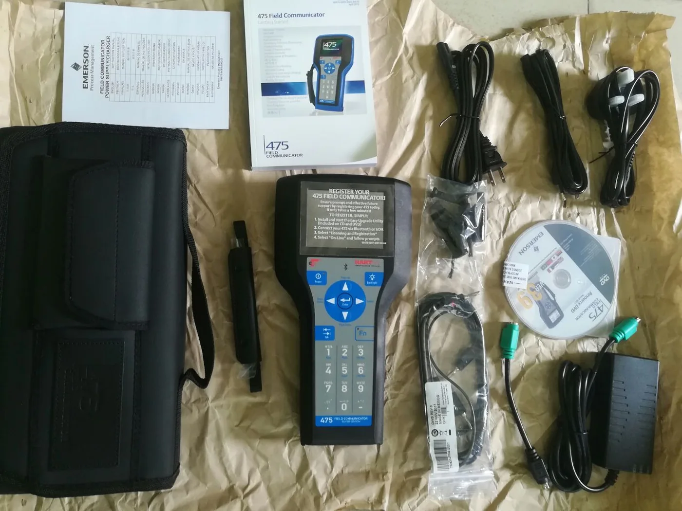 Emerson Rosemount 475 HART and FOUNDATION Fieldbus field communicator procurement experience