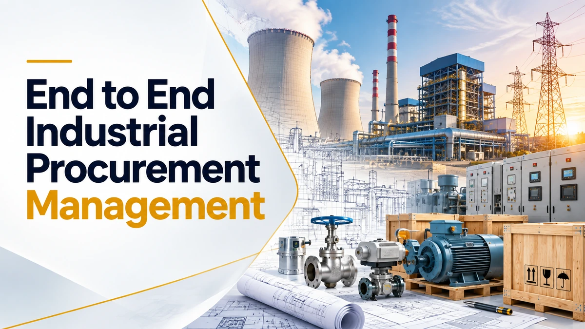 End to end industrial procurement management for a U.S. industrial RFQ