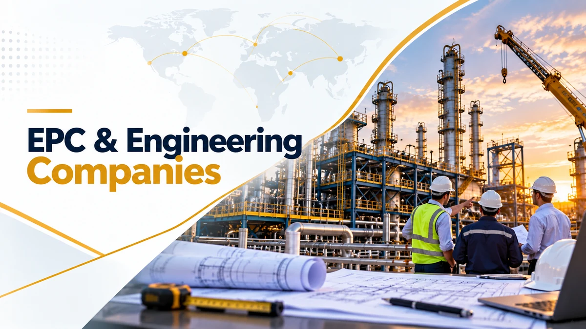 EPC and engineering companies managing industrial project equipment procurement and supplier sourcing