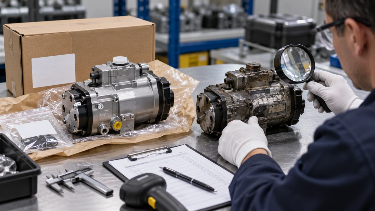 Exact replacement industrial spare search