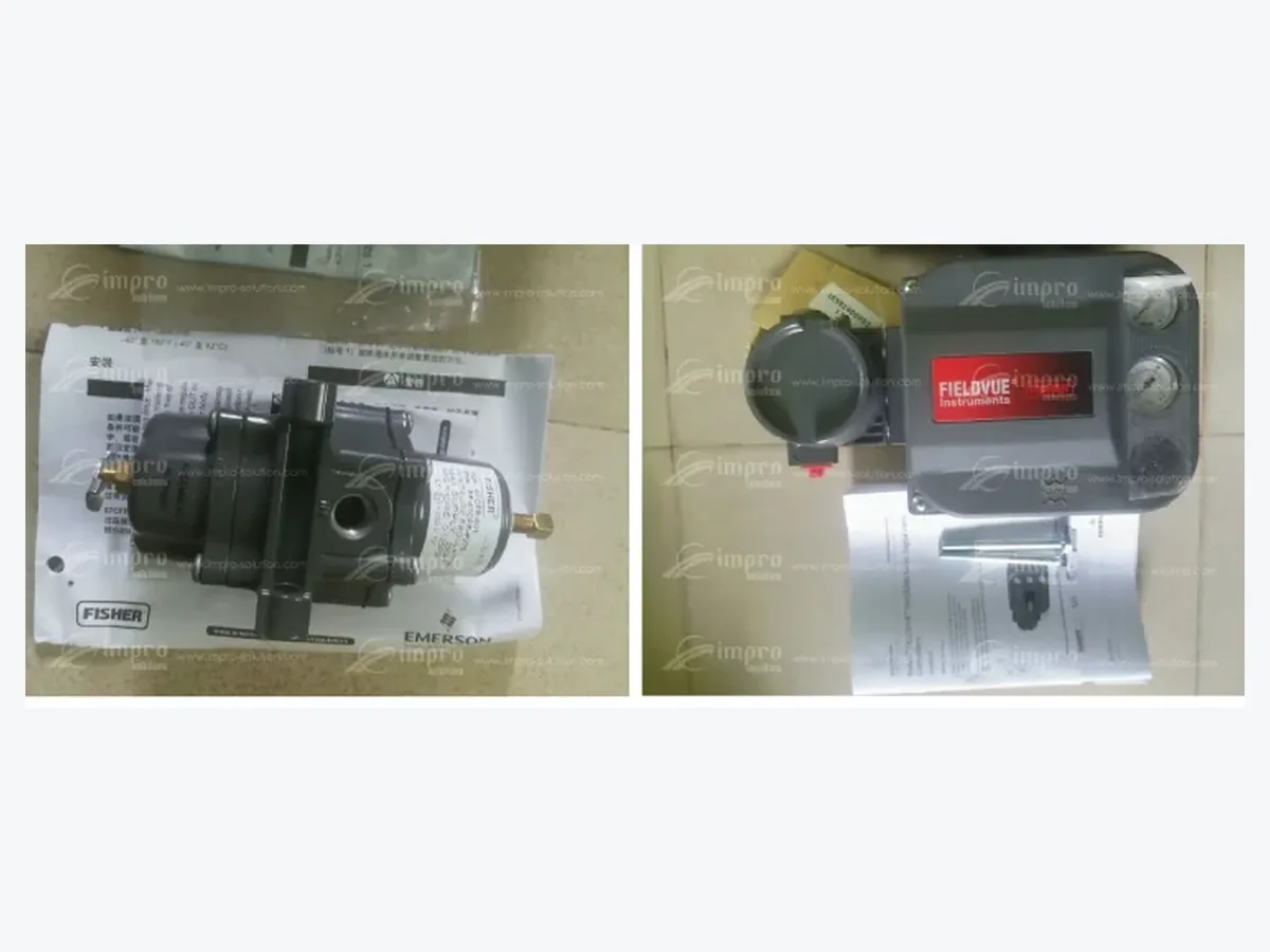 Fisher control valve positioner and regulator from technical procurement experience for process control