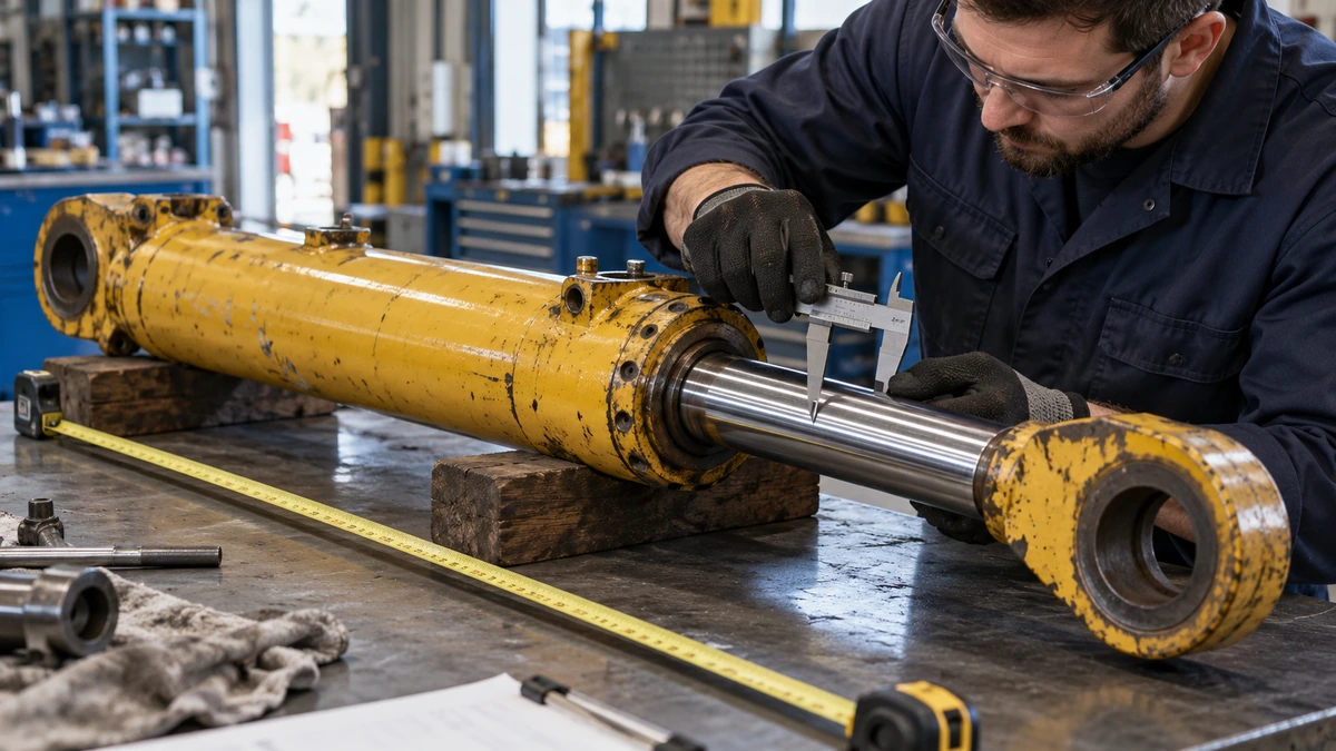 Hydraulic cylinder replacement dimension review