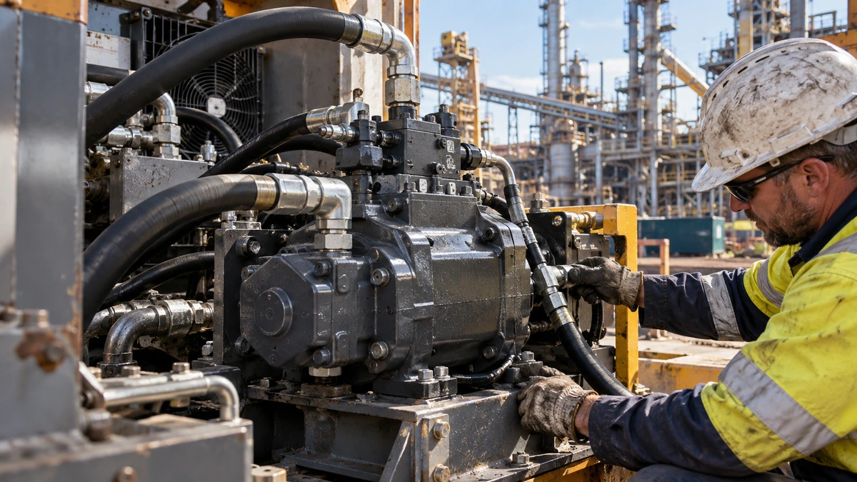 Hydraulic pump pressure flow replacement