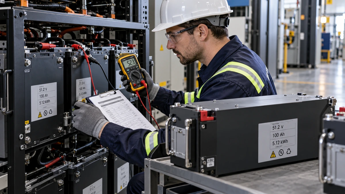 Industrial battery voltage capacity and replacement compatibility