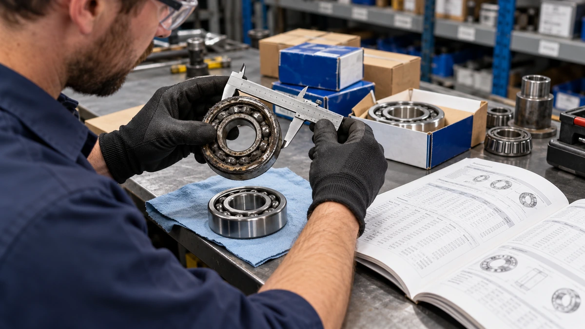 Industrial bearing cross reference and replacement
