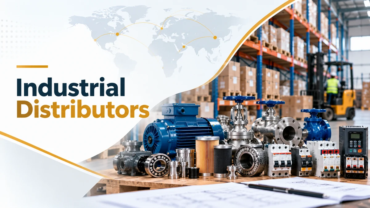 Industrial distributors sourcing pumps, valves, motors and industrial equipment from global manufacturers