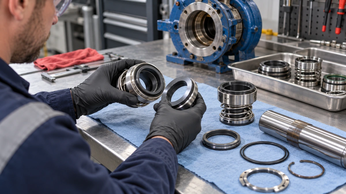 Mechanical seal replacement identification