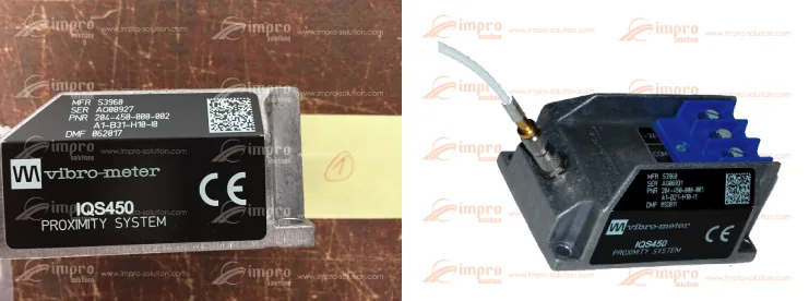 Meggitt Vibro-Meter proximity monitoring system from technical procurement experience for vibration and condition monitoring