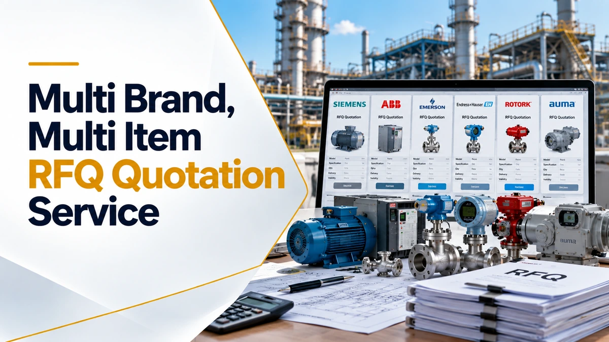 Multi brand industrial RFQ quotation sourcing for procurement teams