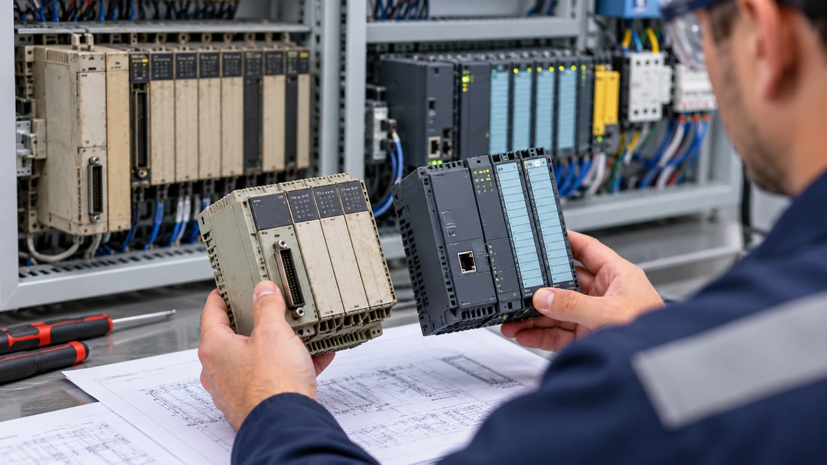 Obsolete PLC replacement and equivalent technical review