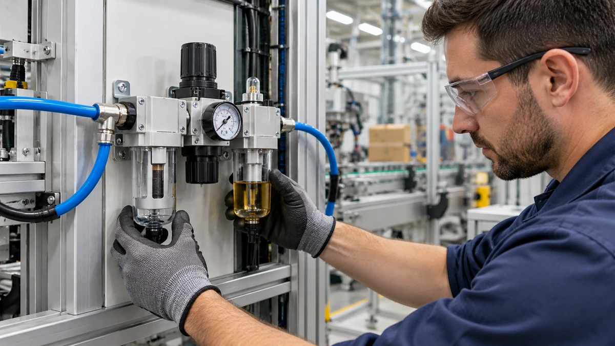 Pneumatic FRL air preparation replacement