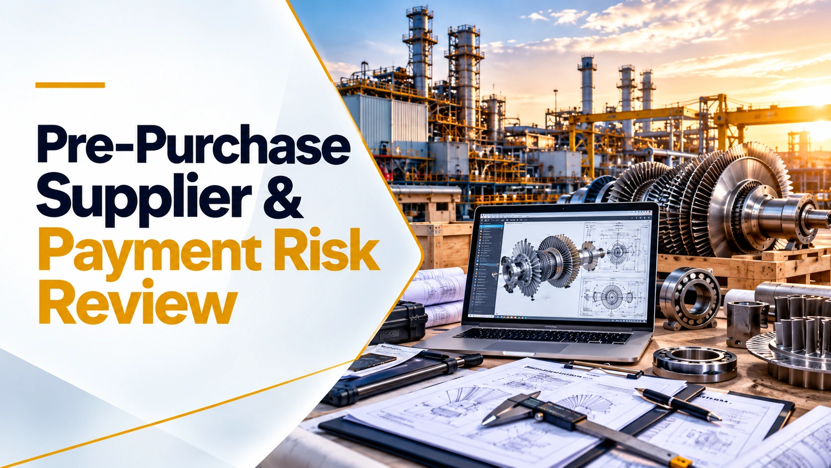 Pre purchase overseas supplier and payment risk review before deposit