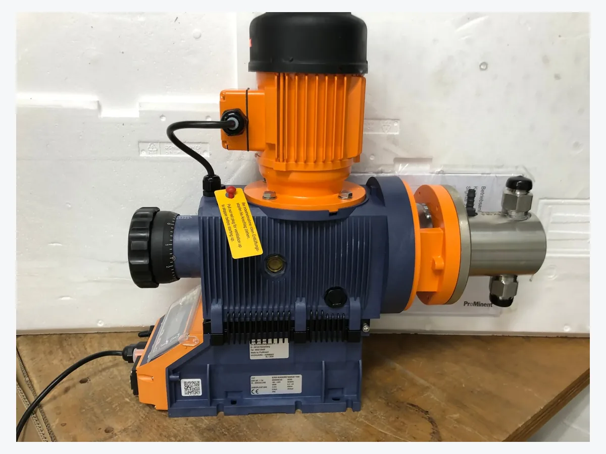 ProMinent metering dosing pump from technical procurement experience for chemical dosing and process equipment