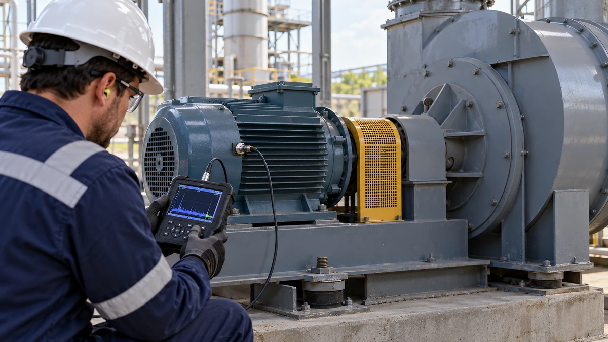 Rotating equipment vibration analysis