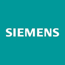 Siemens logo.