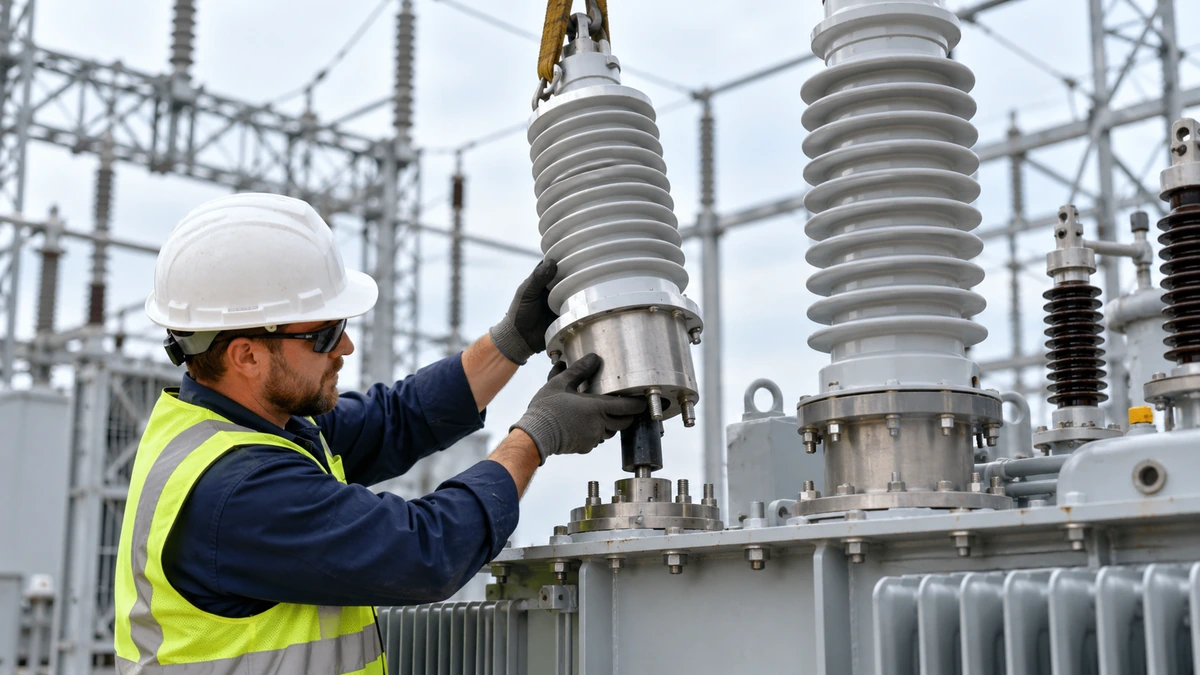 Transformer and substation accessory identification and replacement