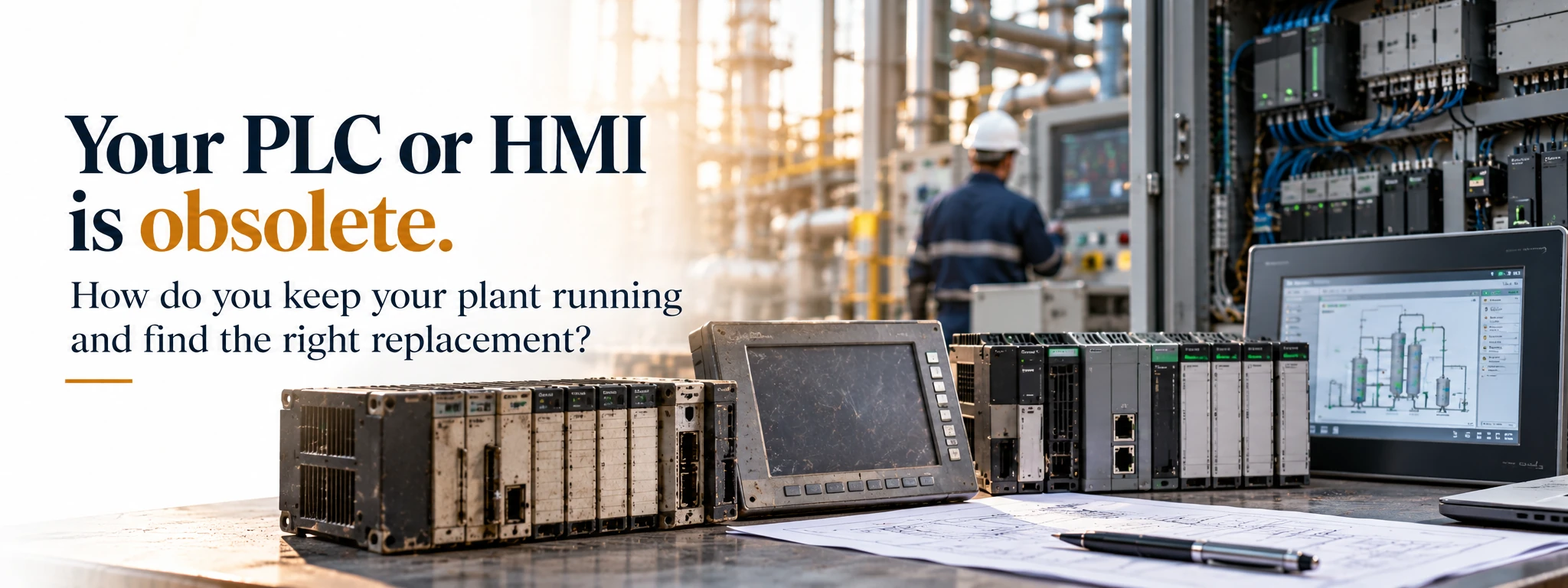 U.S. obsolete PLC HMI and industrial control system replacement and revision sourcing problem